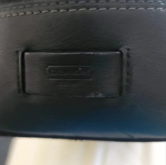 COACH Monogram Canvas Signature Logo Shoulder/ Handbag - Picture 10 of 16